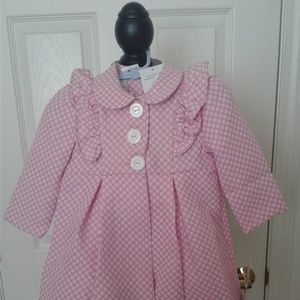 Girls jacket dress size 12 mo